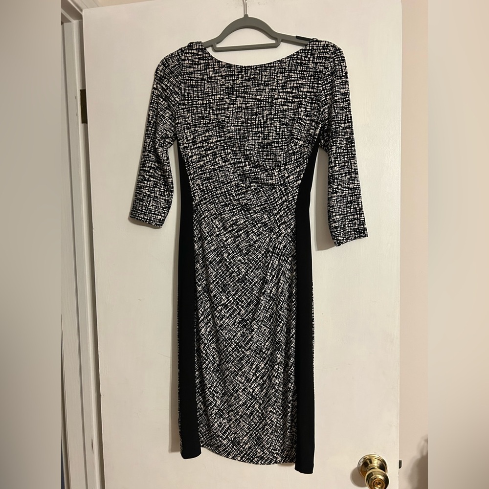 Ralph Lauren Black & White Dress